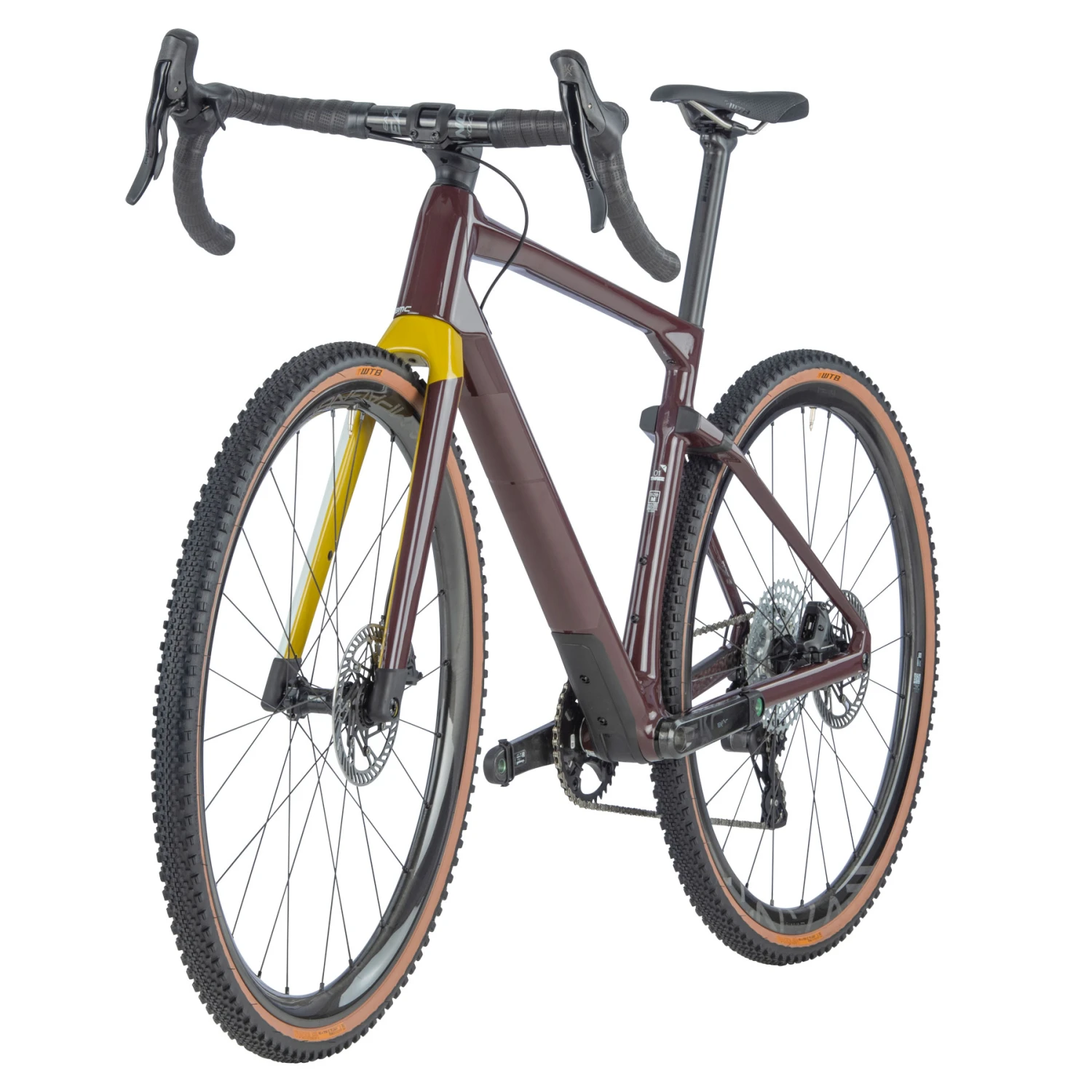 BMC URS 01 THREE - Carbon Gravel Bike - 2023 - Prune / Wit 6 BMC URS 01 THREE - Carbon Gravel Bike - 2023 - Prune / Wit - Afbeelding 4