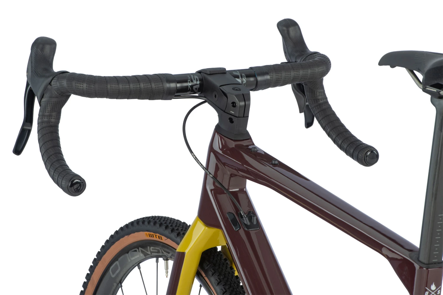 BMC URS 01 THREE - Carbon Gravel Bike - 2023 - Prune / Wit 10 BMC URS 01 THREE - Carbon Gravel Bike - 2023 - Prune / Wit - Afbeelding 8