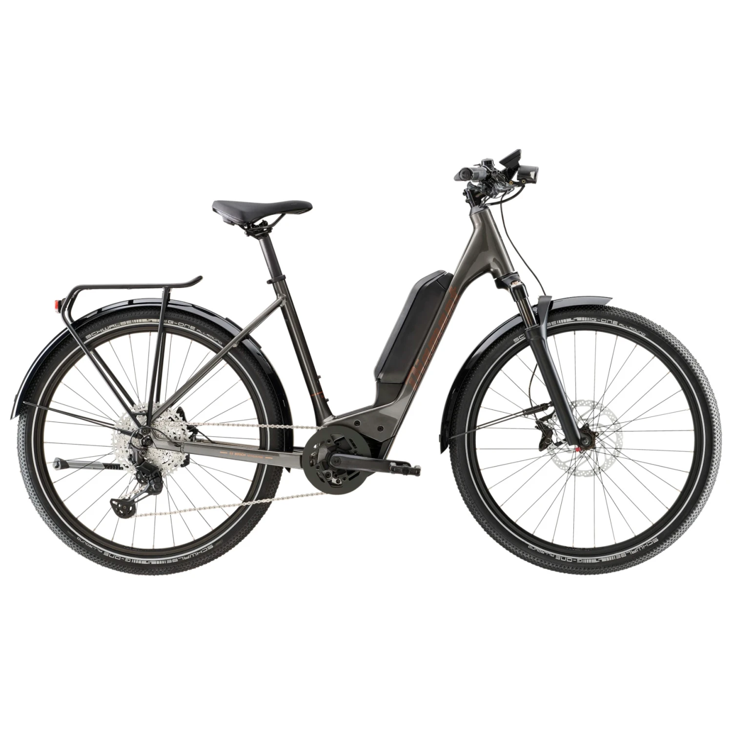 Diamant Zing Deluxe Gen2 TIE 545Wh - Easy Entry Trekking E-Bike - 2023 - Magnetite Grey Metallic 3 Diamant Zing Deluxe Gen2 TIE 545Wh - Easy Entry Trekking E-Bike - 2023 - Magnetite Grey Metallic
